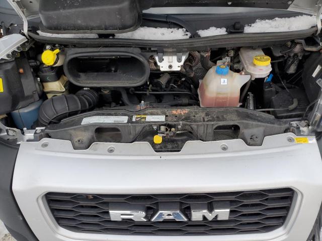 3C6MRVHGXME537534 - 2021 RAM PROMASTER 3500 HIGH ვერცხლისფერი ფოტო 12