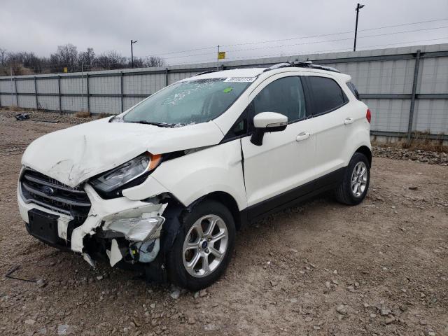 MAJ3S2GE3LC336075 - 2020 FORD ECOSPORT SE WHITE photo 1