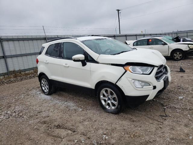 MAJ3S2GE3LC336075 - 2020 FORD ECOSPORT SE WHITE photo 4