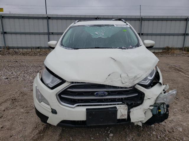 MAJ3S2GE3LC336075 - 2020 FORD ECOSPORT SE WHITE photo 5