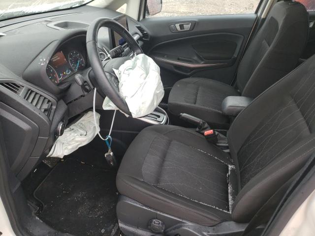 MAJ3S2GE3LC336075 - 2020 FORD ECOSPORT SE WHITE photo 7