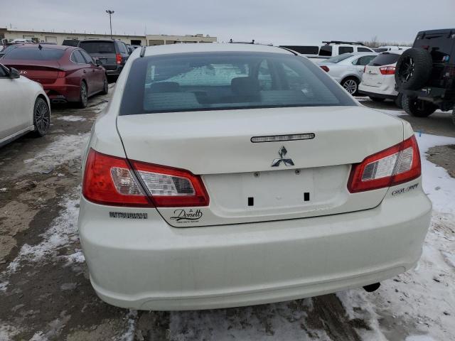 4A3AB36FX9E013198 - 2009 MITSUBISHI GALANT ES WHITE photo 6