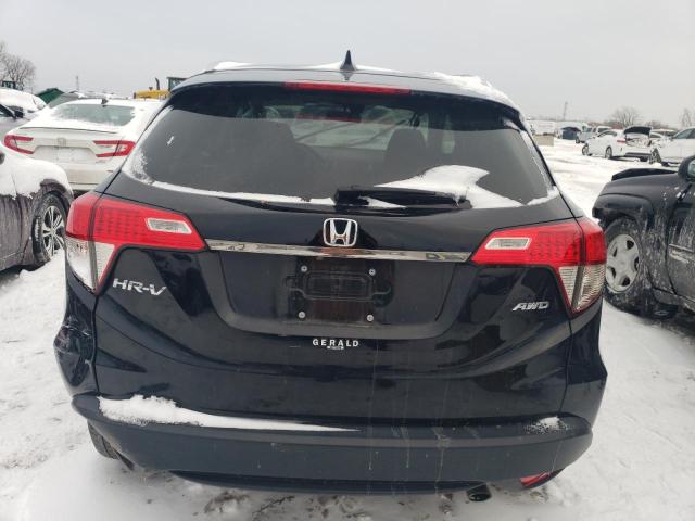 3CZRU6H59KM722835 - 2019 HONDA HR-V EX BLACK photo 6