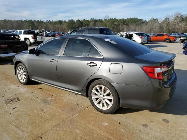 4T1BD1FK8CU061939 - 2012 TOYOTA CAMRY HYBRID GRAY photo 2