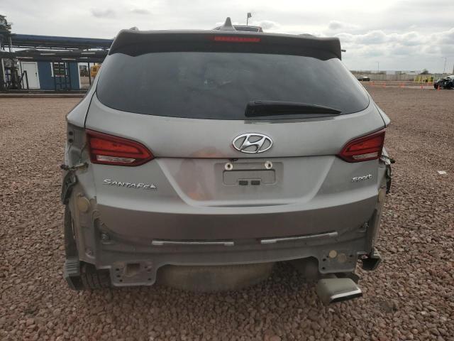 5XYZU3LB3JG564246 - 2018 HYUNDAI SANTA FE S GRAY photo 6