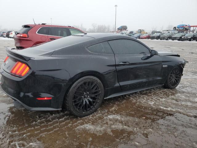 1FA6P8CF2H5240708 - 2017 FORD MUSTANG GT BLACK photo 3