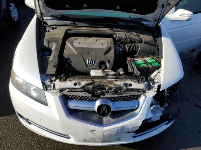 19UUA66297A015077 - 2007 ACURA TL WHITE photo 12