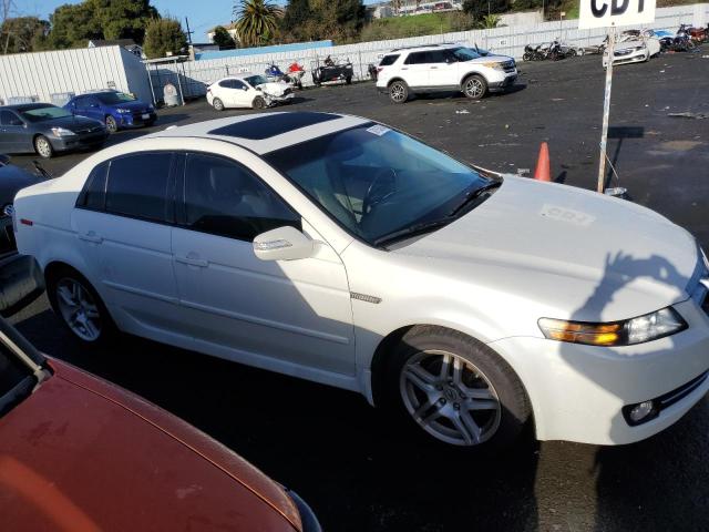 19UUA66297A015077 - 2007 ACURA TL WHITE photo 4