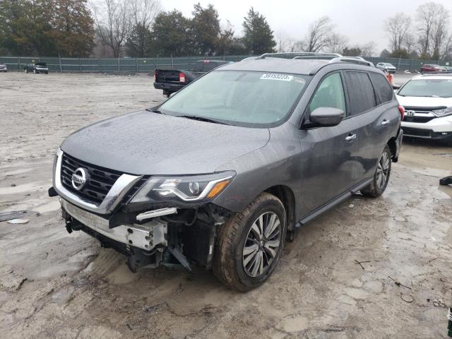 5N1DR2MN4JC644752 - 2018 NISSAN PATHFINDER S GRAY photo 1