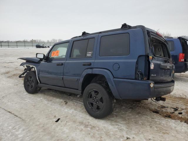 1J8HG48N66C125462 - 2006 JEEP COMMANDER BLUE photo 2