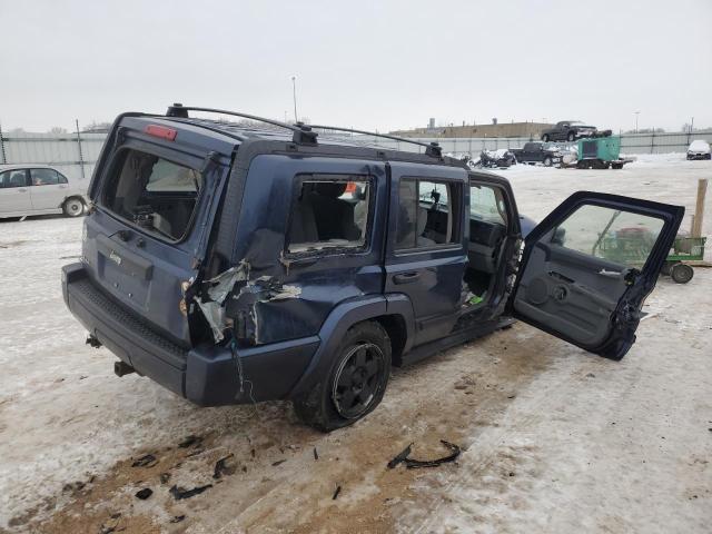 1J8HG48N66C125462 - 2006 JEEP COMMANDER BLUE photo 3