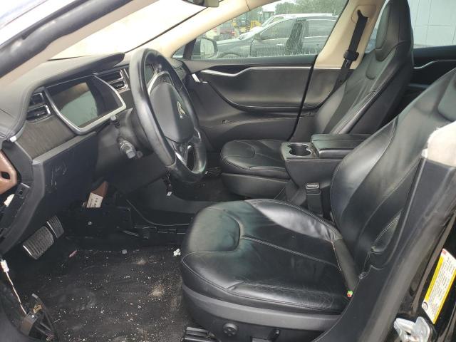 5YJSA1CN8DFP08765 - 2013 TESLA MODEL S Կապույտ լուսանկար 7