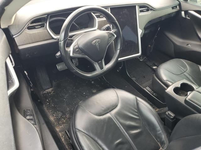 5YJSA1CN8DFP08765 - 2013 TESLA MODEL S Կապույտ լուսանկար 8