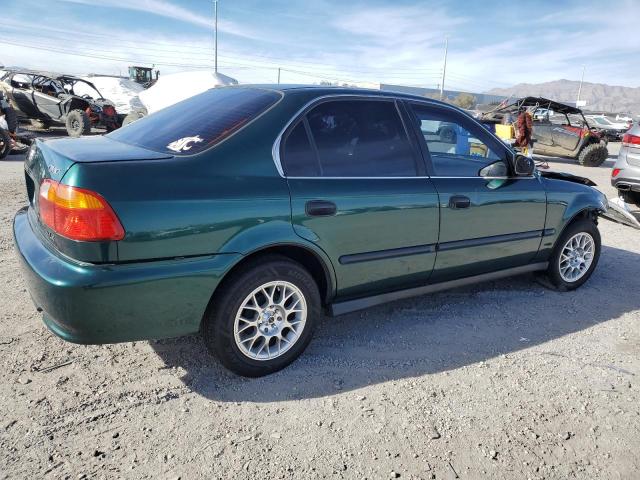 JHMEJ6678YS013345 - 2000 HONDA CIVIC LX GREEN photo 3