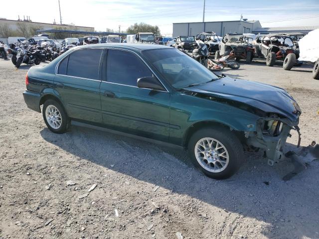 JHMEJ6678YS013345 - 2000 HONDA CIVIC LX GREEN photo 4