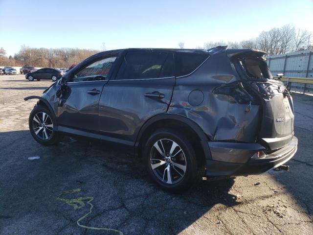 2T3RFREV7GW451799 - 2016 TOYOTA RAV4 XLE GRAY photo 2