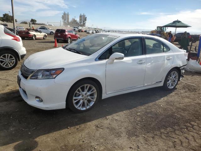 JTHBB1BA3B2046636 - 2011 LEXUS HS 250H WHITE photo 1