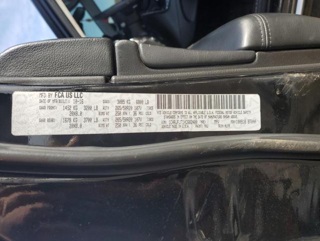 1C4RJFJT1HC682400 - 2017 JEEP GRAND CHER SUMMIT Սև լուսանկար 13