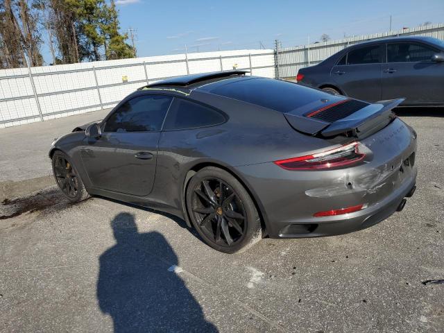 WP0AA2A95JS105956 - 2018 PORSCHE 911 CARRERA GRAY photo 2