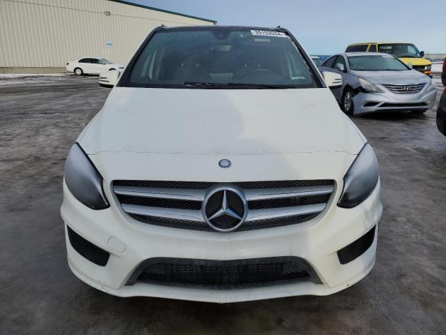 WDDMH4GB7GJ385463 - 2016 MERCEDES-BENZ B 250 4MATIC WHITE photo 5