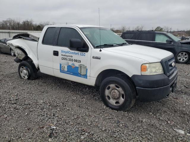 1FTRX14W58FB69026 - 2008 FORD F150 WHITE photo 4