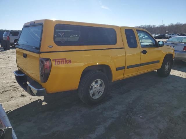 1GCCS196X68128387 - 2006 CHEVROLET COLORADO YELLOW photo 3