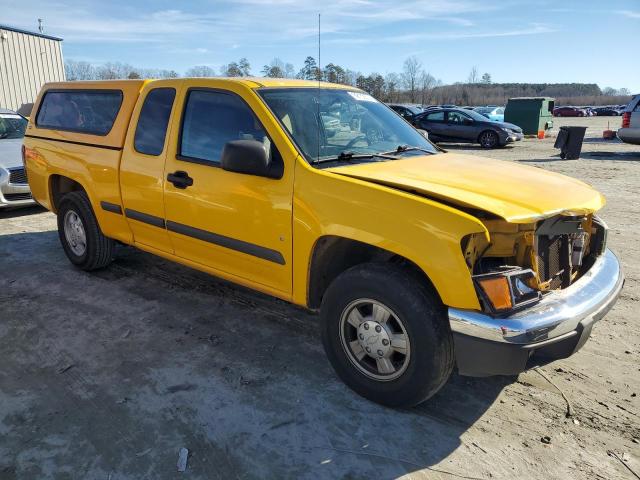 1GCCS196X68128387 - 2006 CHEVROLET COLORADO YELLOW photo 4