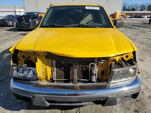 1GCCS196X68128387 - 2006 CHEVROLET COLORADO YELLOW photo 5