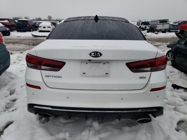 5XXGU4L1XKG333838 - 2019 KIA OPTIMA EX WHITE photo 6