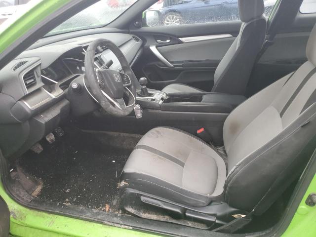 2HGFC3A32HH361394 - 2017 HONDA CIVIC EX GREEN photo 7