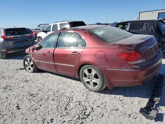 JH4KB16657C001155 - 2007 ACURA RL MAROON photo 2