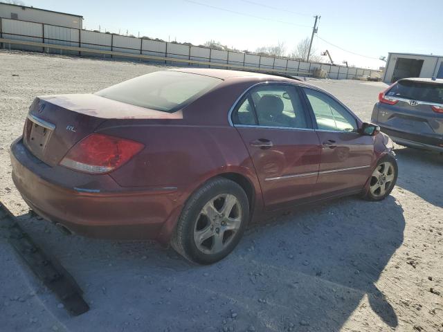 JH4KB16657C001155 - 2007 ACURA RL MAROON photo 3