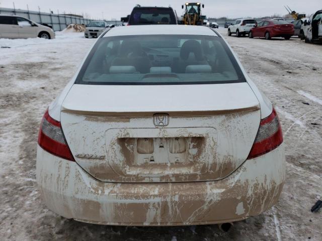 2HGFG1B8XAH517898 - 2010 HONDA CIVIC EX WHITE photo 6