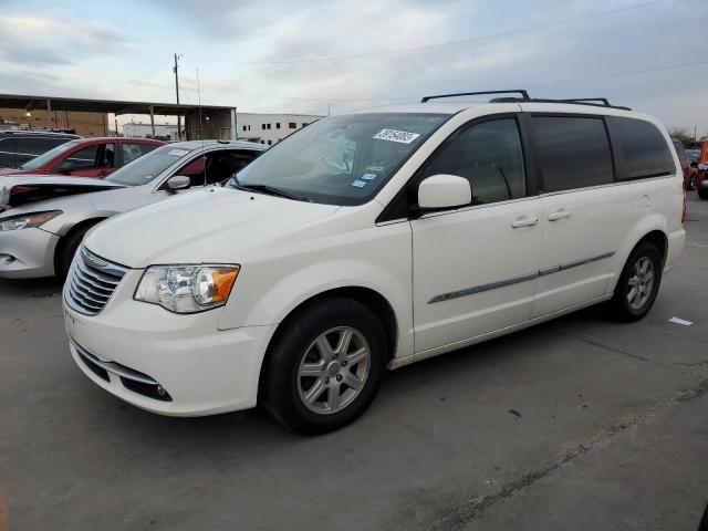 2C4RC1BGXCR186820 - 2012 CHRYSLER TOWN & COU TOURING WHITE photo 1