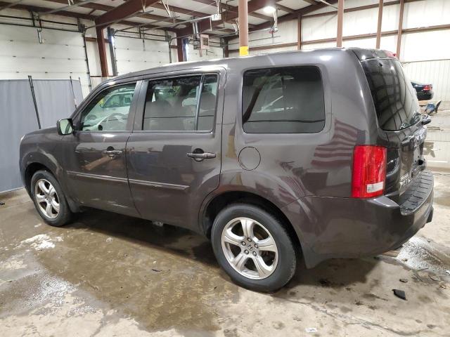 5FNYF4H45EB046562 - 2014 HONDA PILOT EX GRAY photo 2