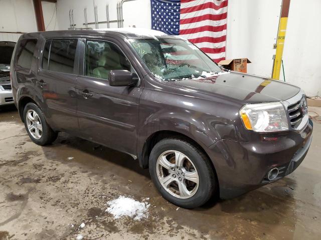 5FNYF4H45EB046562 - 2014 HONDA PILOT EX GRAY photo 4