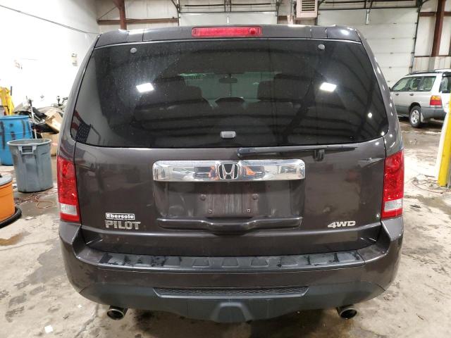 5FNYF4H45EB046562 - 2014 HONDA PILOT EX GRAY photo 6