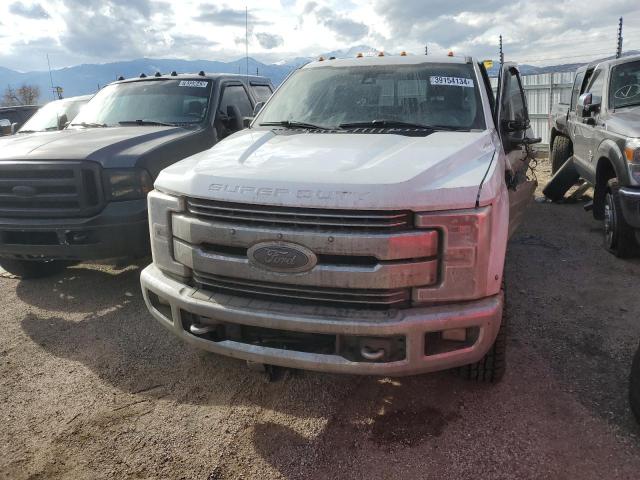 1FT8W3DT7JEC79023 - 2018 FORD F350 SUPER DUTY WHITE photo 5