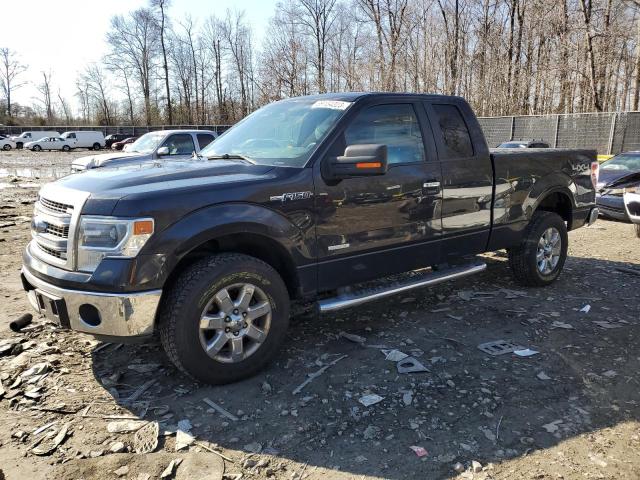 1FTFX1ET4EFB92140 - 2014 FORD F150 SUPER BLACK photo 1