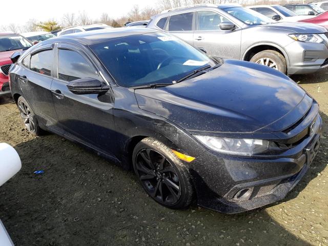 2HGFC2F89LH535128 - 2020 HONDA CIVIC SPORT 黑色 照片 4