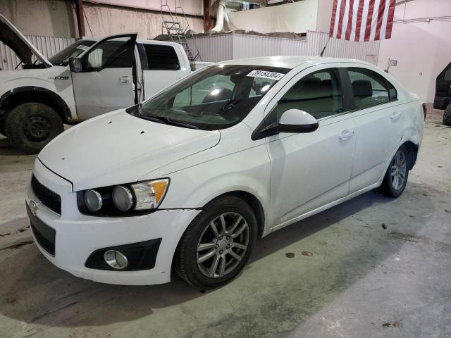 1G1JC5SH3D4168816 - 2013 CHEVROLET SONIC LT WHITE photo 1