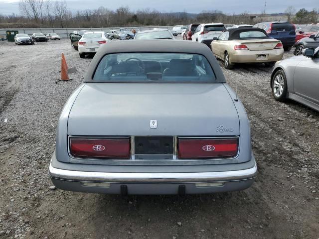 1G4EZ13C8LU413610 - 1990 BUICK RIVIERA GRAY photo 6