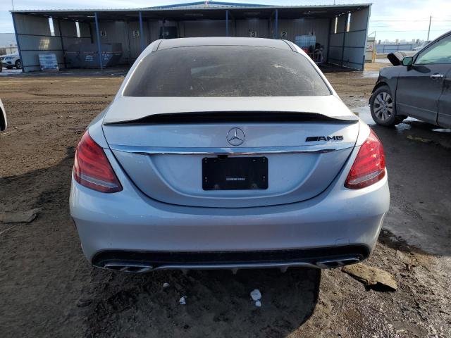 55SWF6EB9GU113980 - 2016 MERCEDES-BENZ C 450 4MATIC AMG SILVER photo 6