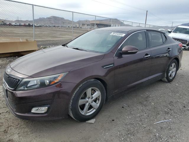 5XXGM4A71FG392239 - 2015 KIA OPTIMA LX BURGUNDY photo 1