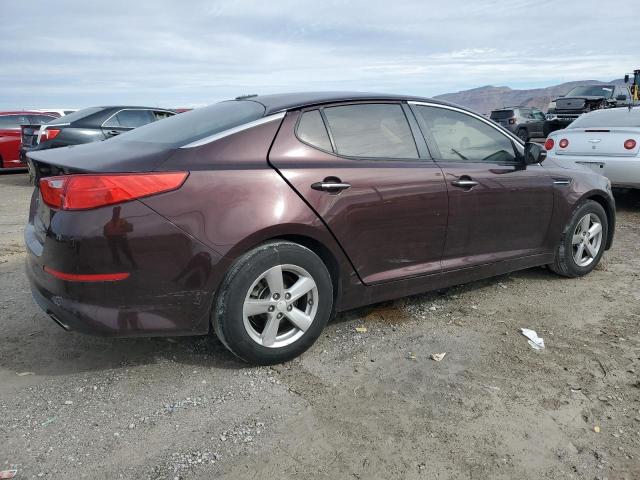 5XXGM4A71FG392239 - 2015 KIA OPTIMA LX BURGUNDY photo 3