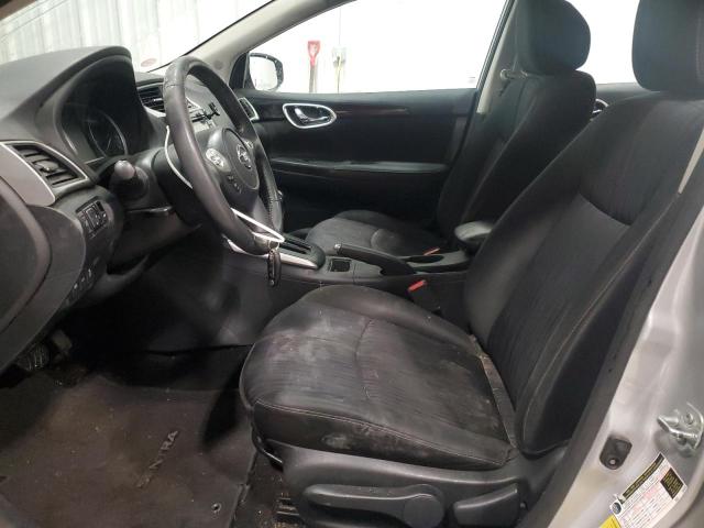 3N1AB7AP8HY312087 - 2017 NISSAN SENTRA S SILVER photo 7