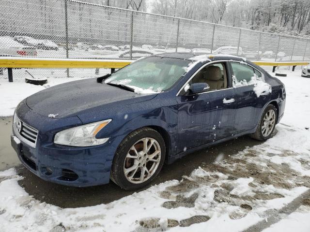 1N4AA5AP7DC821360 - 2013 NISSAN MAXIMA S BLUE photo 1