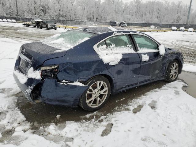 1N4AA5AP7DC821360 - 2013 NISSAN MAXIMA S BLUE photo 3