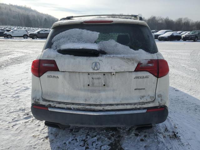 2HNYD2H69BH501828 - 2011 ACURA MDX TECHNOLOGY WHITE photo 6