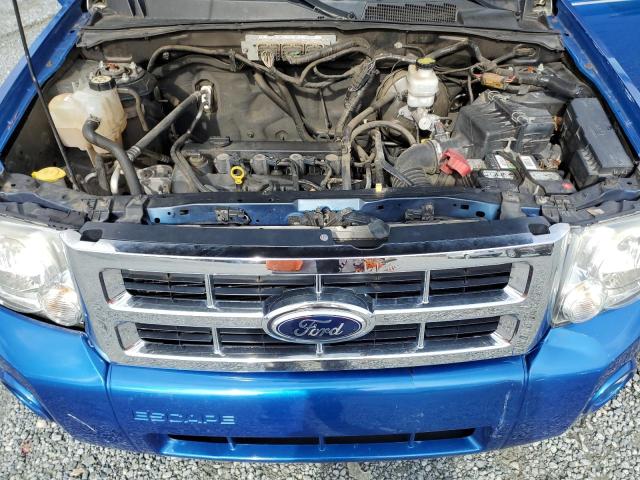 1FMCU0D79CKA91038 - 2012 FORD ESCAPE XLT BLUE photo 11